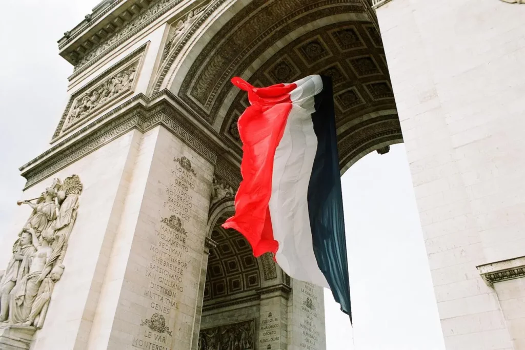 moeda da frança bandeira da frança